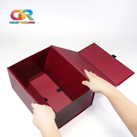 Boîte cadeau magnétique pliable personnalisée pour cosmétiques, électronique, vêtements, présentoir de marque, boîte cadeau magnétique pliable, boîte rigide pliable