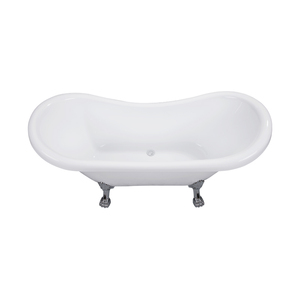 Supporto per Vasca da Bagno Waltmal <span class=keywords><strong>Dutch</strong></span> Claw Foot in Acrilico e Rame, 8 Pezzi Gratuiti, Banheira WTM-02502-2 - Product Image 3