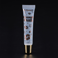 Tubes d'emballage personnalisés en plastique souple de 3 ml pour gloss et rouge à lèvres avec impression offset et bouchon à vis – Contenant vide pour outils de maquillage