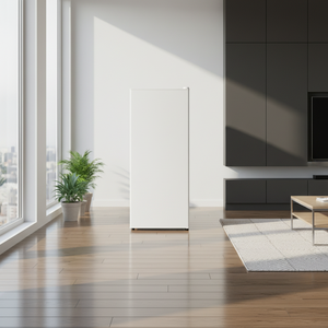 Réfrigérateur à porte simple 108L BC-108, réfrigérateur domestique à faible bruit avec compartiment congélateur - Product Image 1