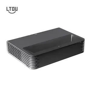 Home Theater Projector Lamp Ultra Short Throw Laser Projector 4K 1800ANSI Lumens Home Theater DLP UST Projector