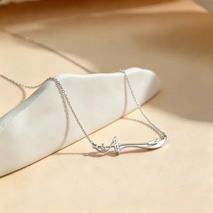 Collana con Pendente Spada Zulfiqar, Gioiello Islamico Spirituale in Acciaio Inossidabile, Simbolo di Forza e Fede, Regalo - Product Image 2
