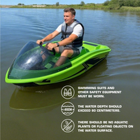 Vente directe usine 2026 : Mini jet ski électrique pour sports nautiques, vitesse 50 km/h, idéal pour le karting aquatique en extérieur