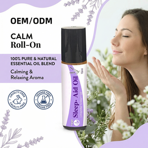 Sleep Aid Oil Roll on Lavender Ylang Ylang Clary Sage Essential Oil Blend Calming Relaxing Aroma for Better Sleep - Product Image 2
