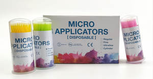 Fournitures de Mini-applicateur de Micro-brosse, baguettes dentaires en microfibre, brosses à Mascara pâle - Product Image 2