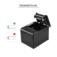Printer Termal Desktop Pos 80Mm Printer Bukti Termal untuk Penggunaan Toko Ritel.