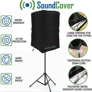 Échantillon Gratuit : Housses d'enceintes Edge SC65-G 6,5 pouces pour applications marines et sportives, conçues pour la protection contre les rayons UV, la poussière et l'eau - Product Image 3