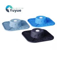 Multifunktionale Silikon-Schleckmatte mit Rollwasserschale und starkem Saugnapf-Design für langsames Fressen und Fütterungstraining von Hunden