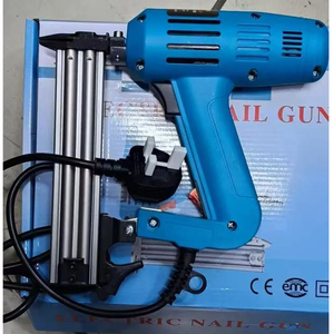 वुडवर्किंग टूल F30 220v 1800w 60hz इलेक्ट्रिक स्टेपल गन पोर्टेबल नेलिंग एयर ब्रेड नेलर - Product Image 5