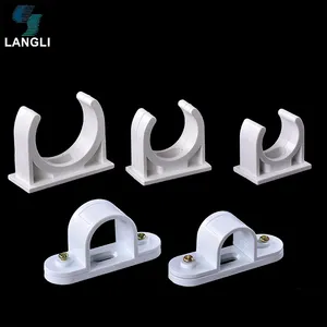 Electrical Pipe Clamps Clips High-Quality Fittings Pvc pipe Clips