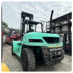Used Forklift Mitsubishi FD150 15 Tons Diesel Three Stage Mast Warehouse <b>Material</b> <b>Handling</b> High Quality Original Offroad - Product Image 2