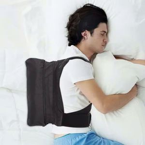 หมอนรองนอนแก้ปัญหาหยุดหายใจขณะหลับและอุปกรณ์ช่วยลดเสียงกรน สำหรับนอนตะแคง  ตัวช่วยบำบัดการนอนตะแคง  แบบพกพา - Product Image 1