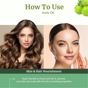 Óleo de Crescimento Capilar Original <span class=keywords><strong>100</strong></span>% Natural Orgânico de Amla Indiana Prensado a Frio para Todos os Tipos de Pele - Product Image 4