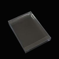 Boîtes en plastique PVC PET transparentes personnalisables Logo personnalisé Accepté pour l'emballage de cadeaux végétaux Pliables et flexibles