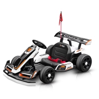 Mobil Listrik Anak Drift Go-Kart 24V Bertenaga Baterai untuk Anak Usia 3-12 Tahun dengan Sabuk Pengaman