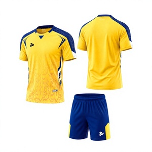 ชุดเสื้อฟุตบอลพรีเมียม Just Play Street II สีสันปรับแต่งได้ ผลิตจากโพลีเอสเตอร์ 100% แห้งเร็ว ระบายอากาศได้ดี น้ำหนักเบา สำหรับผู้ใหญ่ แบบขาสั้น - Product Image 1