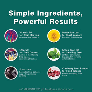 Capsules personnalisées Water Away pour la perte de poids, idéales pour l'équilibre hydrique quotidien et le soutien digestif des femmes et des hommes - Product Image 6