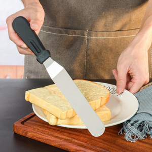 Xlk OEM Baking Spatula Nhà cung cấp-<span class=keywords><strong>8</strong></span> <span class=keywords><strong>inch</strong></span> không dính kem <span class=keywords><strong>scraper</strong></span> cho buttercream/fondant/Icing, máy rửa chén an toàn - Product Image 5