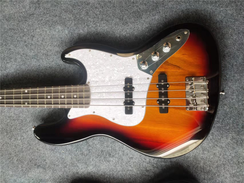JB-02 Electric Bass Guitar - J Style, 4 Strings, S-S Pickups