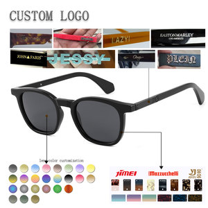 Retro <b>Sunglasses</b> Full Rim Black <b>Frame</b> UV400 Protection Unisex Adult Style - Product Image 2