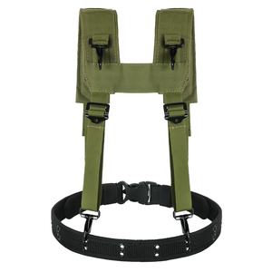 Cinturón Táctico MOLLE de Alta Resistencia con <span class=keywords><strong>Tirantes</strong></span> Acolchados Desmontables, Cinturón de Entrenamiento para Patrulla - Product Image 5
