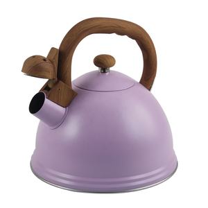 Hervidor de Agua con Silbato de Acero Inoxidable de Grado Alimenticio, con Mango Ergonómico, para Estufas de Inducción y de Gas - Product Image 1