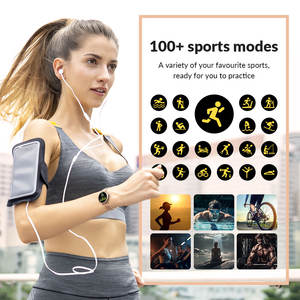 Montre connectée EDS LC601A <span class=keywords><strong>Cycle</strong></span> <span class=keywords><strong>menstruel</strong></span> féminin 200mAh Charge sans fil Appel BT Réception de messages Alarmes <span class=keywords><strong>Calendrier</strong></span> - Product Image 4