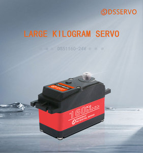 Dsservo mới đến ds51160 24V 160kg Mô-men xoắn <span class=keywords><strong>servo</strong></span> IP67 không thấm nước mô-men xoắn cao RC <span class=keywords><strong>servo</strong></span> cho RC xe - Product Image 6