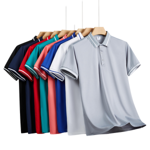 Business Custom Embroidered Printing Logo 100% Polyester <b>Mens</b> <b>Polo</b> <b>Shirt</b> - Product Image 1