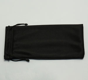 לוגו מותאם אישית יוקרה משקפי שמש שחור תיק משקפיים מעור תיק משקפיים & תיבת אריזת בד שקית eyeזכוכית - Product Image 4