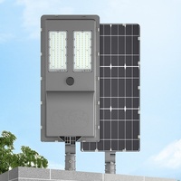 Lampe Solaire Extérieure 100 200 300 500 Watt Led Projecteur Avec Caméra Cctv Solaire Intégré Lampadaire