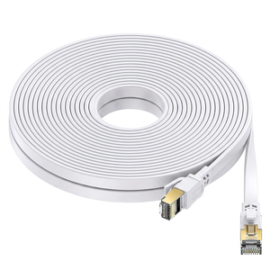สายเคเบิลอีเธอร์เน็ต Cat8 คุณภาพดี 40Gbps 2000MHz S/FTP ป้องกันสัญญาณรบกวน สายแลน SFTP RJ45 สายแพทช์อินเทอร์เน็ต CAT 8 - Product Image 3