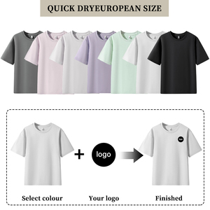 Chemises multicolores pour hommes, 100% polyester, t-shirt de sport à séchage rapide, t-shirt de course à manches courtes élastiques pour hommes, entraînement - Product Image 3