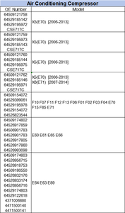 <span class=keywords><strong>Compresseur</strong></span> de climatisation pour <span class=keywords><strong>BMW</strong></span> E64 E63 E89 - Product Image 5