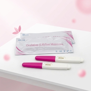 Test de <span class=keywords><strong>grossesse</strong></span> à domicile jetable médical à usage unique certifié CE 5,5 mm LH Ovulation Midstream Pen pour la préparation à la <span class=keywords><strong>grossesse</strong></span> chez la femme - Product Image 2