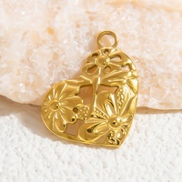 SUMMLY-Pendentif Vintage en Acier Inoxydable Plaqué Or 18K, Accessoires de Mode, Bijoux de Mode, Vente en Gros