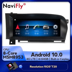 Navifly 10.25" Android 11 Octa Core 4+64G 4G LTE Autoradio DVD Stereo per Mercedes <span class=keywords><strong>Benz</strong></span> Classe S <span class=keywords><strong>W221</strong></span> NTG3.0 3.5 4+64G - Product Image 2