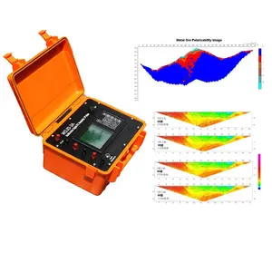 Équipement de tomographie de résistivité électrique souterraine pour Wenner, Schlumberger, sondage dipôle