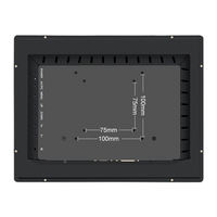 Custom 15,6 27 29 32 43 Inch Pantalla capacitiva integrada Panel de pantalla táctil industrial Marco abierto Montaje en pared Monitor LCD de escritorio