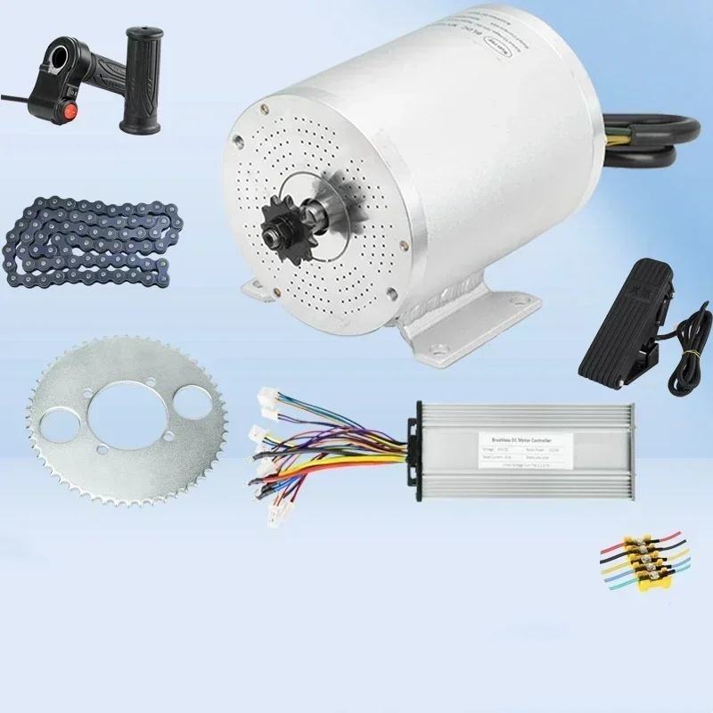 Brushless Hub Motor with Reverse 48V 3000W High Performance