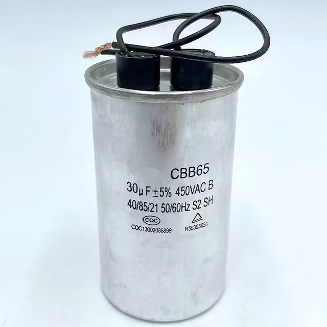 Songcon CBB65 450VAC 5UF~120UF Air Conditioner Compressor Spotlight Explosion-Proof Aluminum Shell Capacitor PP Dielectric 85C