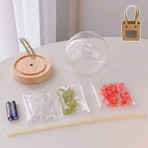 Gran oferta, decoración creativa para dormitorio, Idea de regalo, cúpula de cristal, flor de cristal <span class=keywords><strong>LED</strong></span>, Lampara De <span class=keywords><strong>Tulipan</strong></span> - Product Image 6