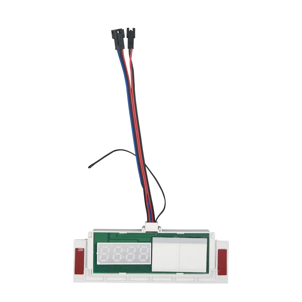 12V 60W Monochrome Aanraaksensor Met Twee Knoppen Dimmer Ontstroomschakelaar Met Inductieve Schakelaars Voor Tijdtemperatuurweergave