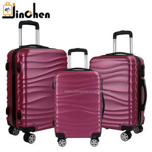 VENAICE ABS Hard Case Spinner Trolley Luggage with TSA Lock 8-Wheel Spinner Light <strong>Weight</strong> Water Resistant Unisex Travel <strong>Suitcase</strong> - Product Image 3