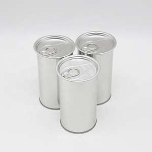 Vente en gros usine : Boîte métallique en fer blanc avec couvercles à anneau pour usage industriel chimique, impression offset, capacité 450 ml - Product Image 3