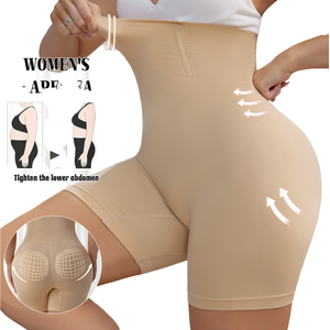 Shorts Moldeadores de Cintura Alta, Control de Abdomen, Levanta Glúteos, Ropa Interior Reductora Invisible sin Costuras para Mujer - Product Image 1