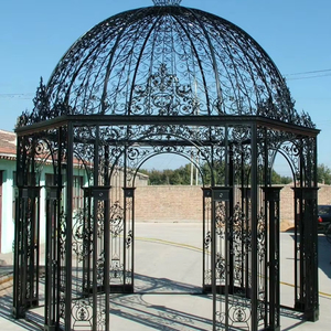 Châu Âu hiện đại Roman phong cách Lớn Vườn trang trí wrought sắt Dome kim loại sắt gazebo cho ngoài trời trang trí sân vườn - Product Image 1