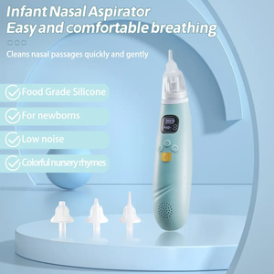 เครื่องช่วยหายใจทางจมูกไฟฟ้าใช้ซ้ำได้เครื่องพ่นจมูกมีเสียงรบกวนต่ำ3ระดับชาร์จด้วย USB - Product Image 4