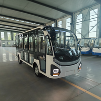Bus de tourisme électrique personnalisé à 14 places, véhicule tout-terrain extérieur classique avec ou sans portes