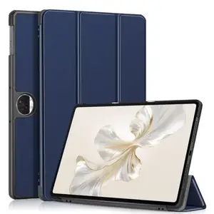 Magnetic Stand PU Leather Case For Honor Pad 9 12.1 Inch Smart Tablet Cover With Multiple Viewing Angles Protective Smart Case